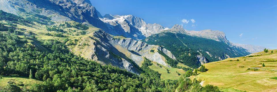 Les Deux Alpes in the summer