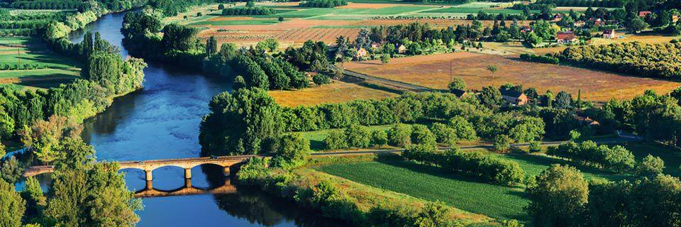River Dordogne in France