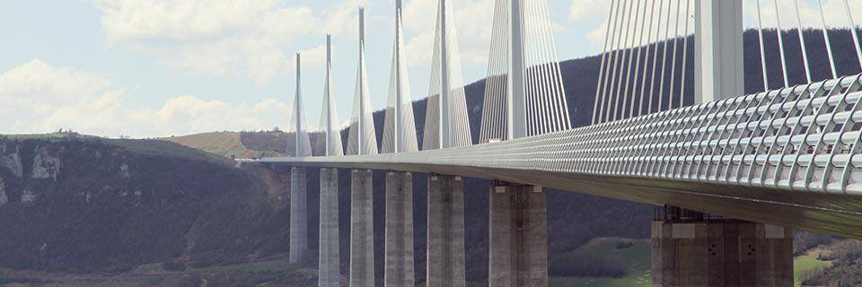 Millau Viaduct, Millau, Midi-Pyrenees