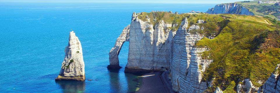 The Cliffs of Etretat, Normandy, France